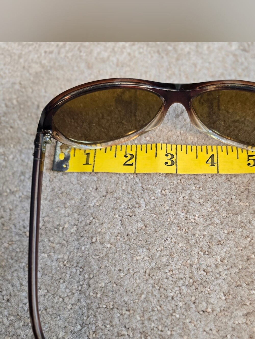 Ray-Ban RB4153 821/M2 Pipe Brown-Transp Gradient w/Polar Brown - Picture 2 of 12